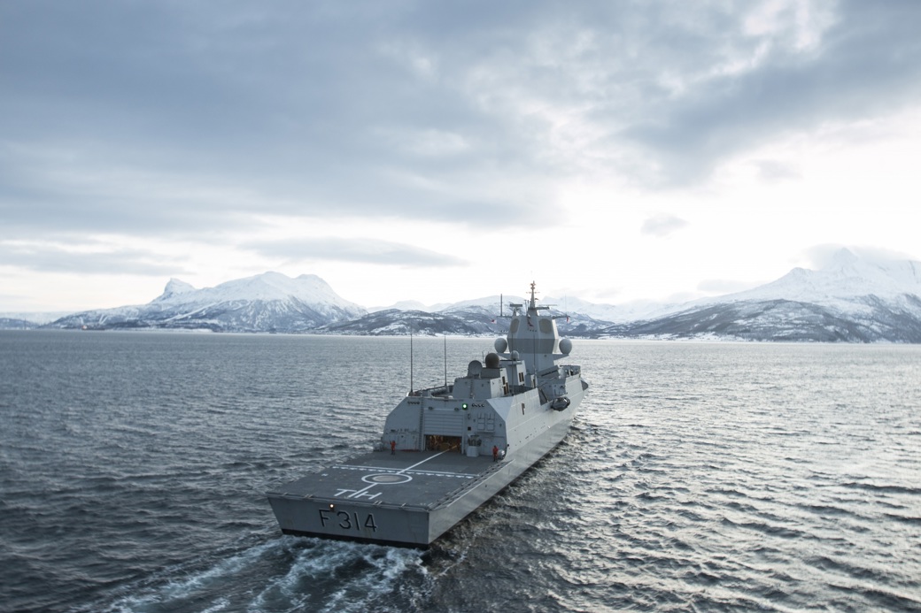 Norway’s Fridtjof Nansen-class frigates. 