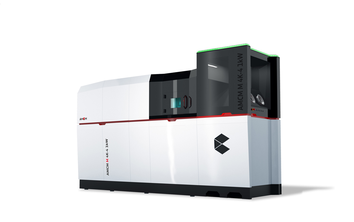 KONGSBERG'in kuracağı AMCM M 4K metal katmanlı imalat sistemi