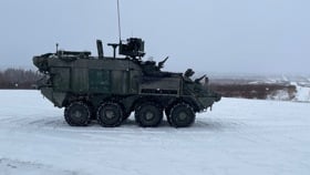Canadian Armored Combat Support Vehicle (ACSV) with KONGSBERG Remote Weapon Stations (RWS)