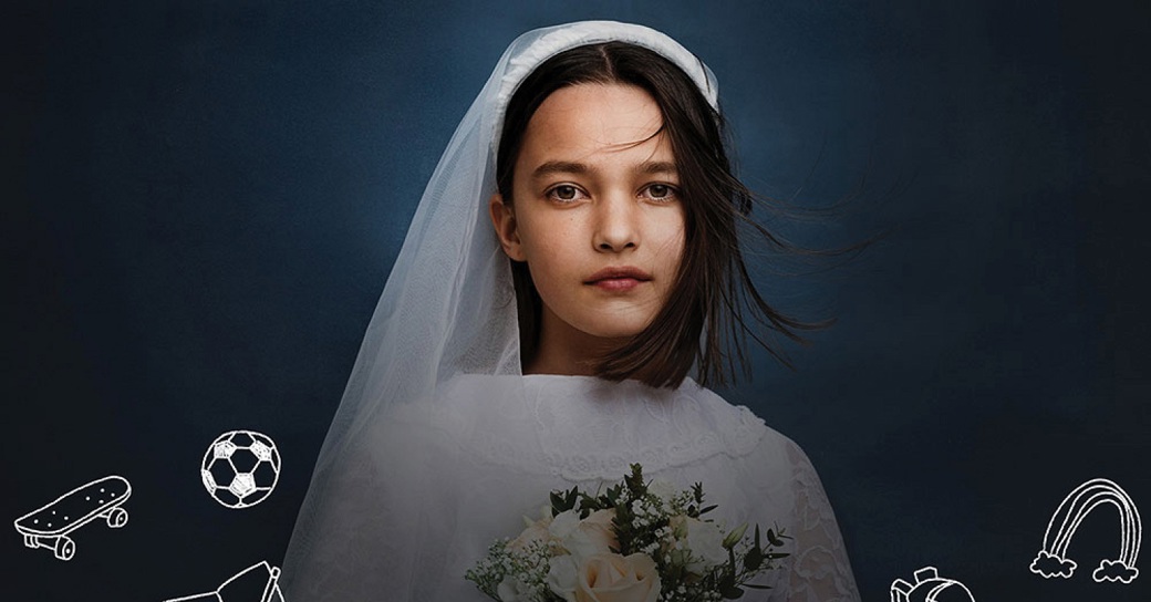Child, not a bride. This year's NRK Telethon . Photo credit PLAN International Norway.