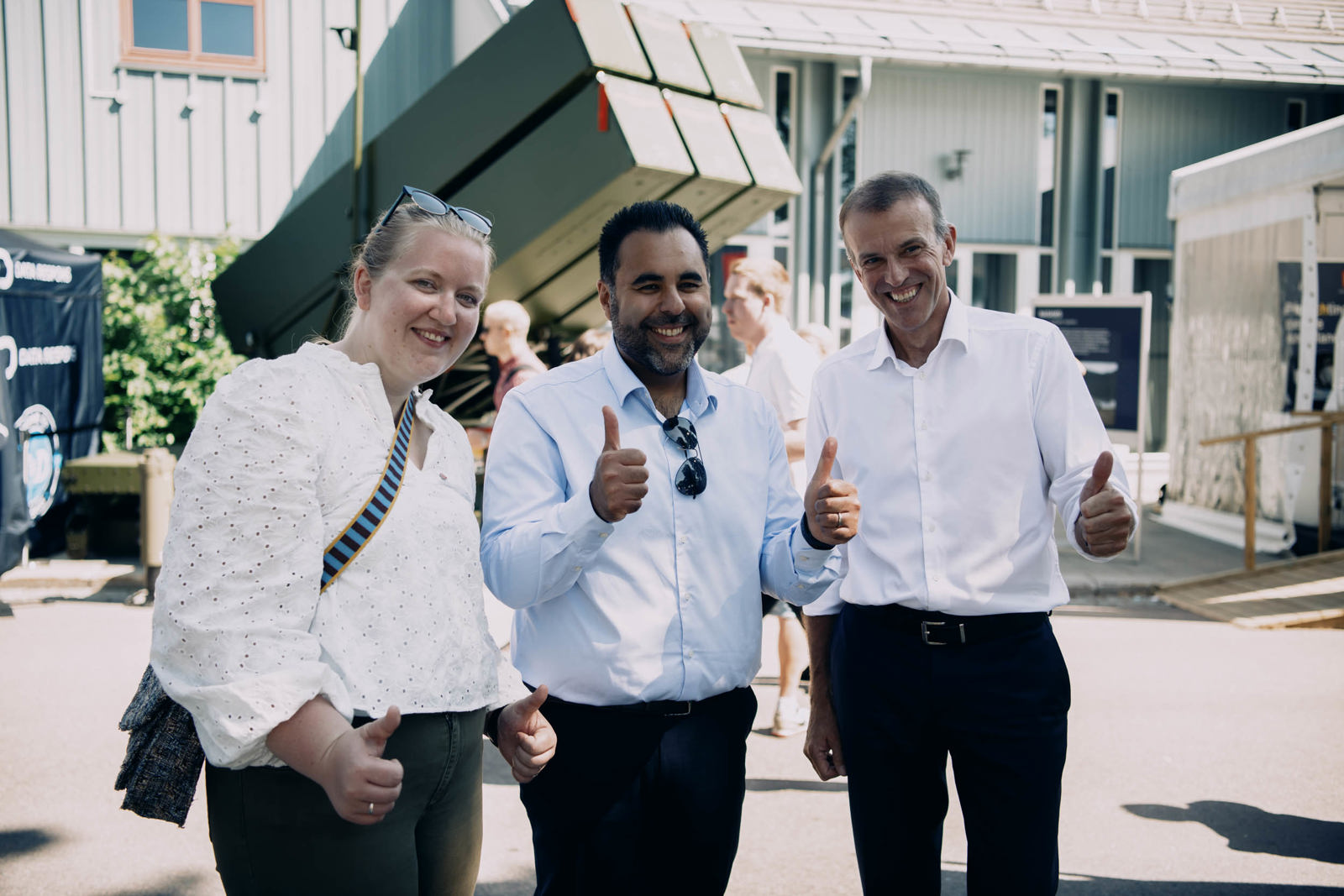 Image of Eirik Lie in front of NASAMS